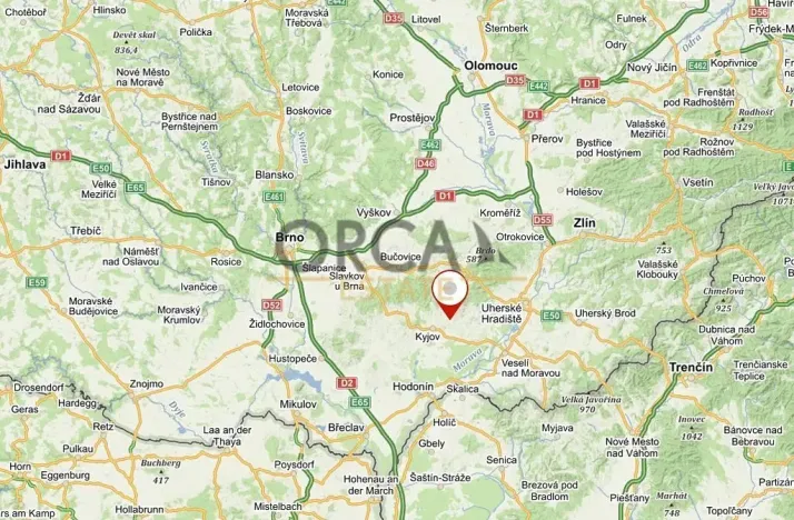 Prodej sadu/vinice, Hýsly, 1503 m2