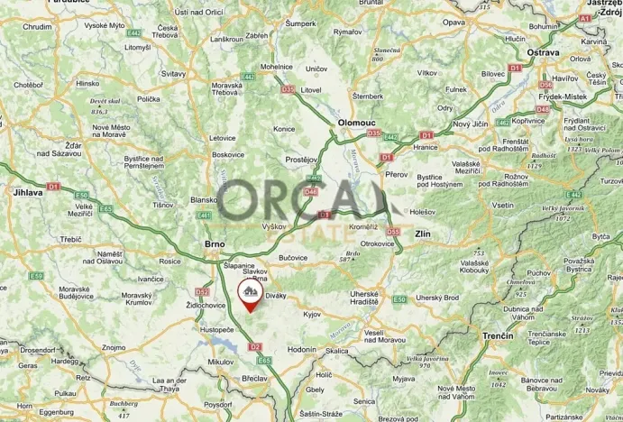 Prodej podílu pozemku pro bydlení, Diváky, 787 m2