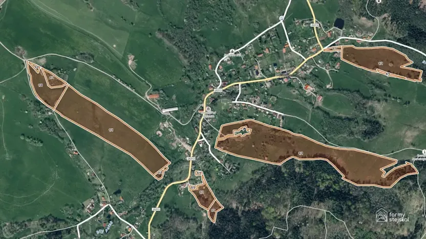 Prodej louky, Kunratice, 331914 m2