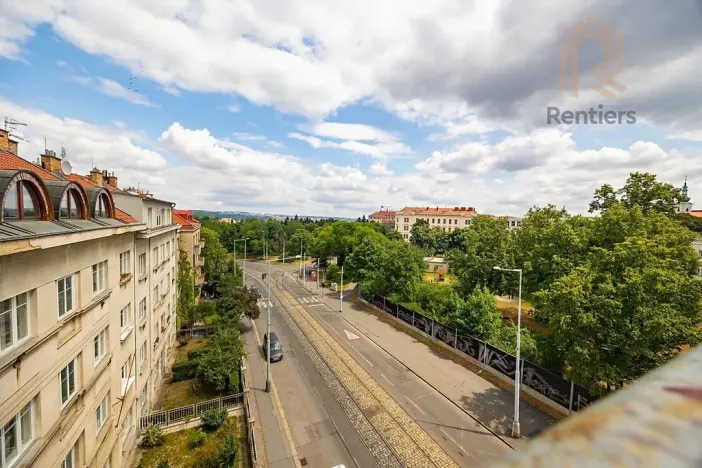 Pronájem bytu 1+kk, Praha - Střešovice, Myslbekova, 30 m2