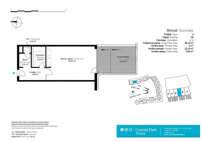 Pronájem bytu 1+kk, Praha - Žižkov, Malešická, 59 m2