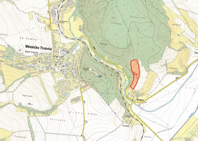 Prodej podílu pozemku pro bydlení, Městečko Trnávka, 8155 m2