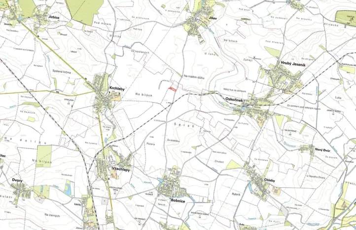 Prodej pole, Bobnice, 4388 m2