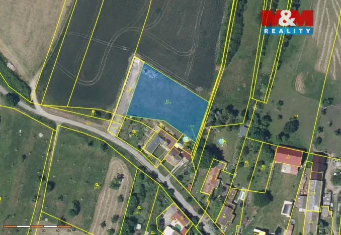 Prodej pozemku pro bydlení, Dobrovice - Sýčina, 1824 m2