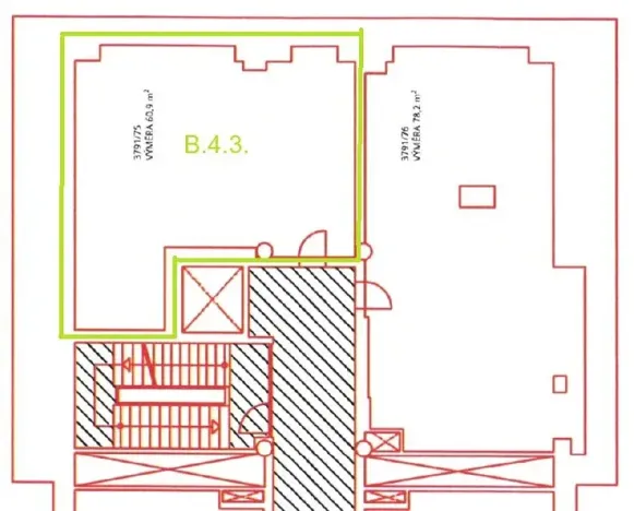 Dražba bytu 2+kk, Zlín, Lorencova, 60 m2