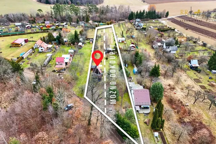 Prodej zahrady, Jemnice, 1605 m2