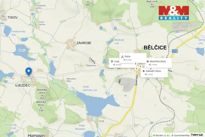 Prodej chalupy, Bělčice - Újezdec, 140 m2