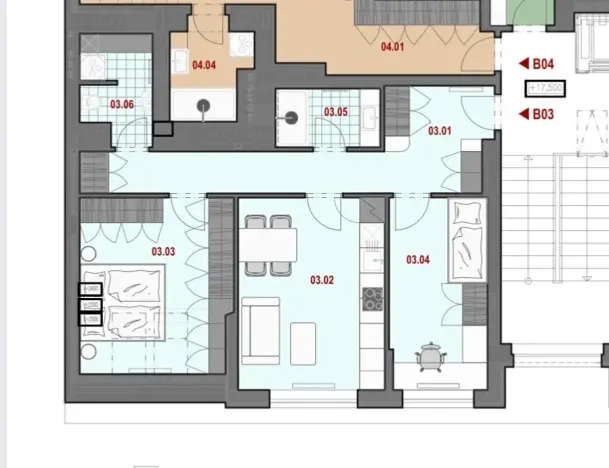 Prodej bytu 2+1, Praha - Nusle, 5. května, 67 m2