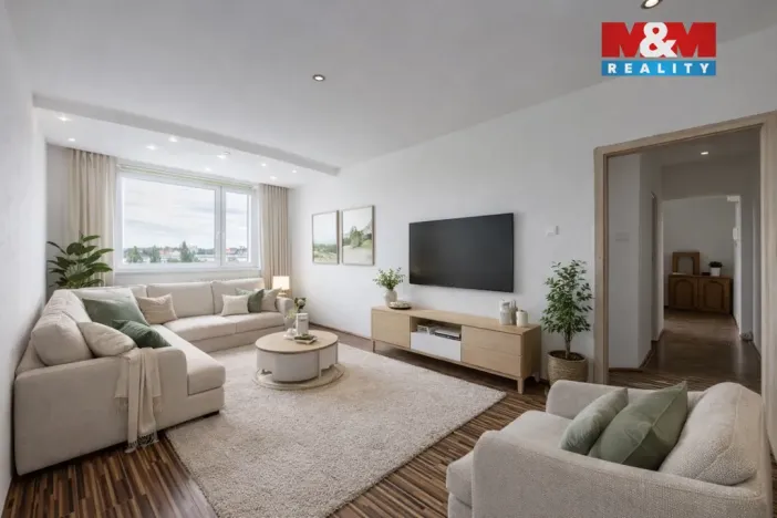 Prodej bytu 2+1, Cheb, Boženy Němcové, 62 m2