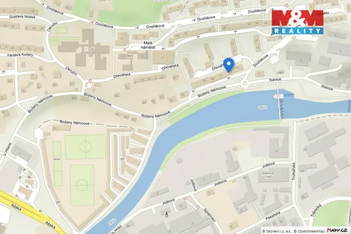 Prodej bytu 2+1, Cheb, Boženy Němcové, 62 m2