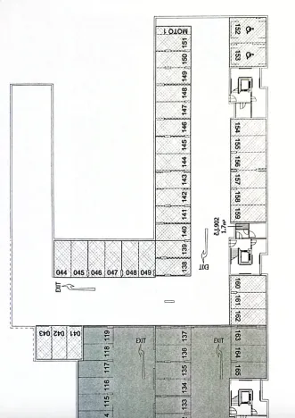 Pronájem garážového stání, Praha - Modřany, Soukalova, 15 m2