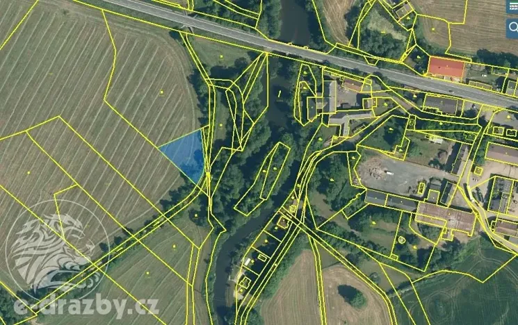 Dražba pozemku, Klatovy, 1313 m2