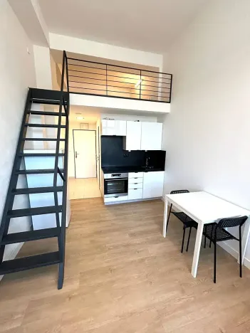 Pronájem bytu 1+kk, Praha - Vysočany, Poděbradská, 30 m2