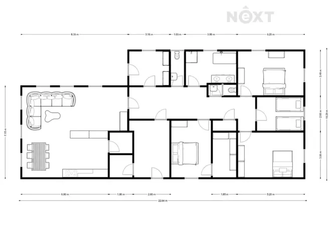 Prodej rodinného domu, Srubec, Ledenická, 190 m2