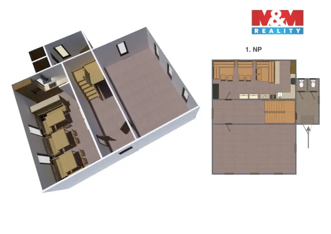 Prodej chaty, Loučná pod Klínovcem - Háj, 285 m2