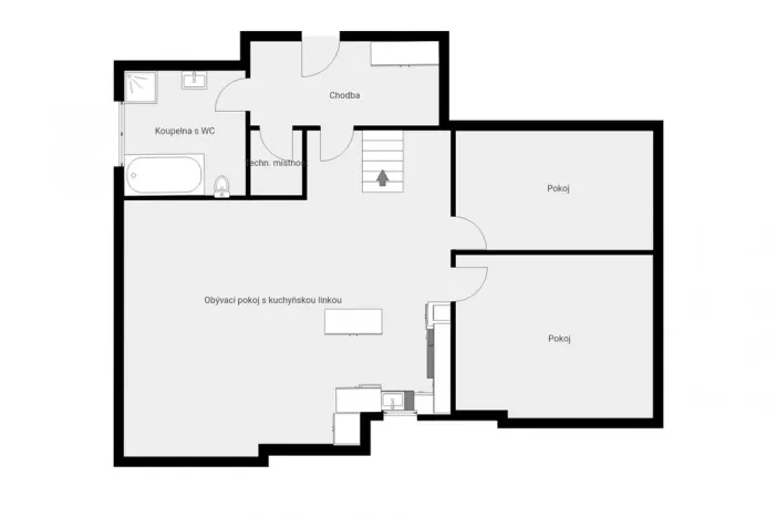 Pronájem bytu 3+kk, Náchod, Kamenice, 103 m2