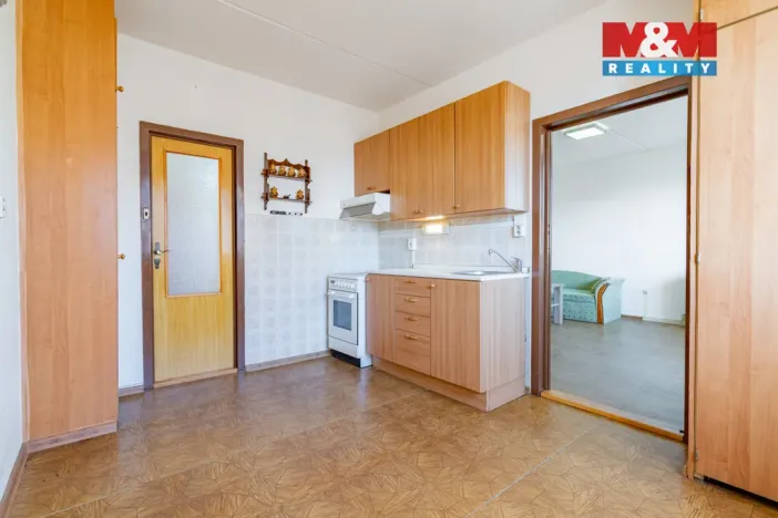 Prodej bytu 4+1, Trhové Sviny, Budovatelská, 82 m2