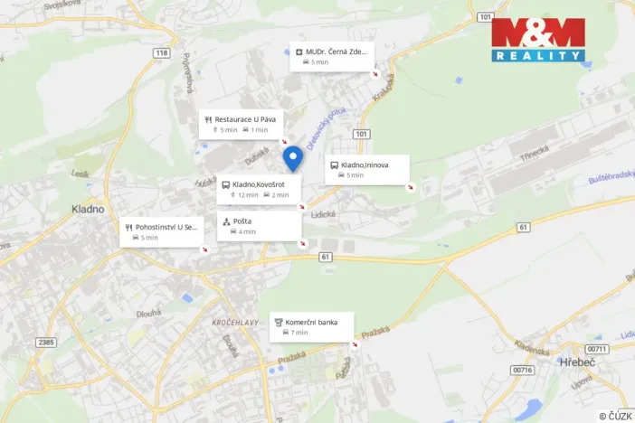 Pronájem skladu, Kladno - Dubí, Dubská, 700 m2