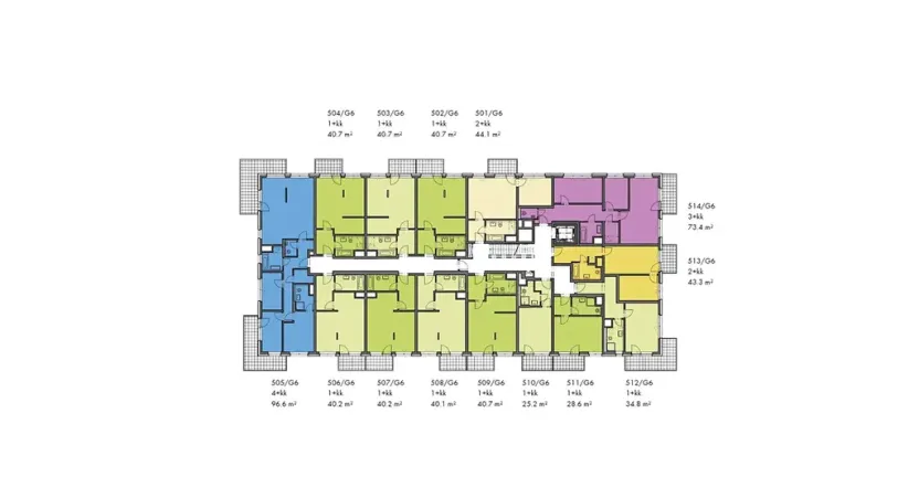 Prodej bytu 2+kk, Praha - Dolní Měcholupy, Honzíkova, 43 m2