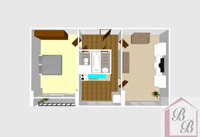 Prodej bytu 2+1, Mladá Boleslav, Jana Palacha, 63 m2