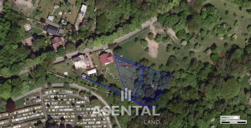 Prodej pozemku, Ostrava - Slezská Ostrava, Na Najmanské, 2676 m2