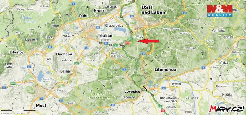Prodej lesa, Ústí nad Labem - Severní Terasa, 23067 m2
