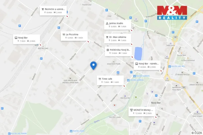 Pronájem bytu 2+1, Nový Bor, Sklářská, 67 m2