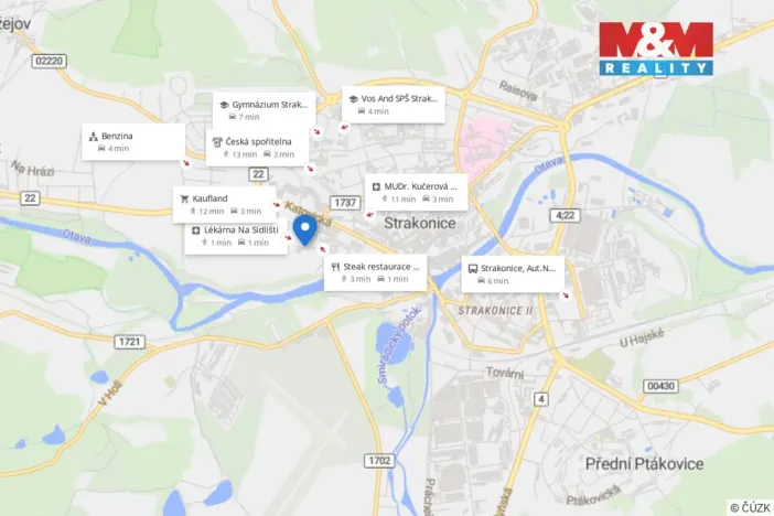 Prodej bytu 3+1, Strakonice - Strakonice I, Obránců míru, 66 m2