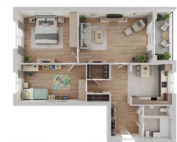 Prodej bytu 3+1, Ostrava, Jana Maluchy, 79 m2