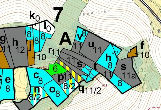 Dražba lesa, Kovčín, 2882 m2