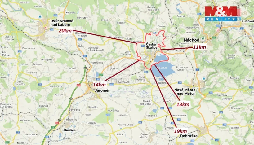 Prodej bytu 2+kk, Česká Skalice - Malá Skalice, Klicperova, 45 m2