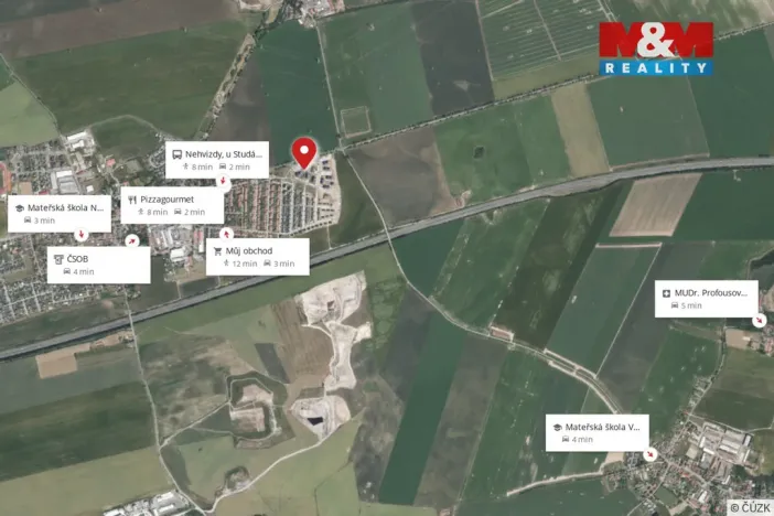 Prodej bytu 3+kk, Nehvizdy, Pražská, 65 m2