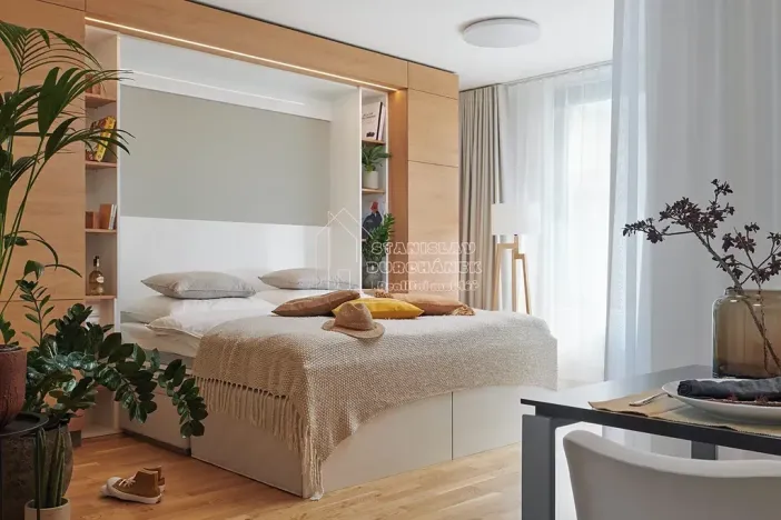 Pronájem bytu 1+kk, Praha - Střížkov, Střížkovská, 43 m2