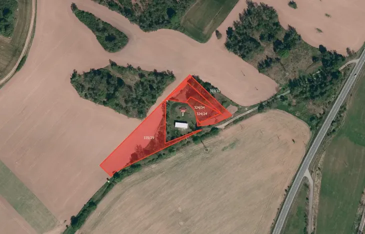 Prodej pole, Oslavička, 31434 m2