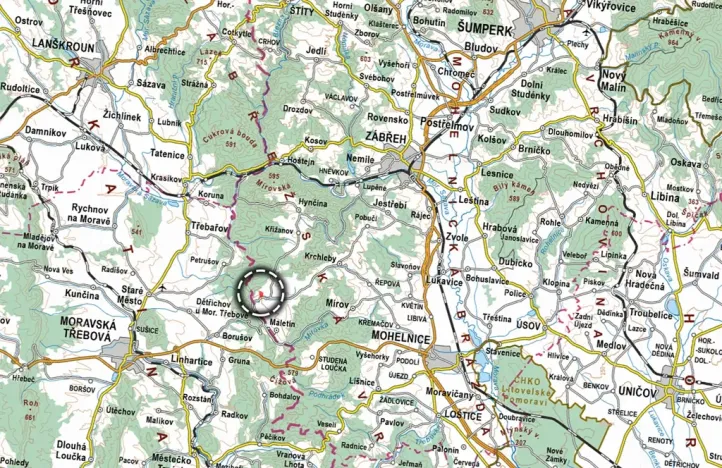 Prodej pole, Maletín, 14751 m2