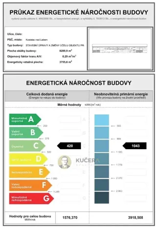 Prodej výrobních prostor, Kostelec nad Labem, Neratovická, 3457 m2