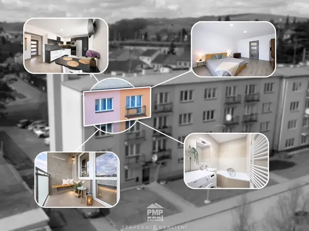 Pronájem bytu 3+kk, Střelice, Ant. Smutného, 77 m2