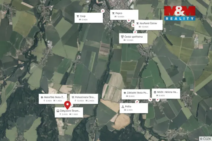 Prodej pozemku pro bydlení, Žáky - Štrampouch, 1340 m2