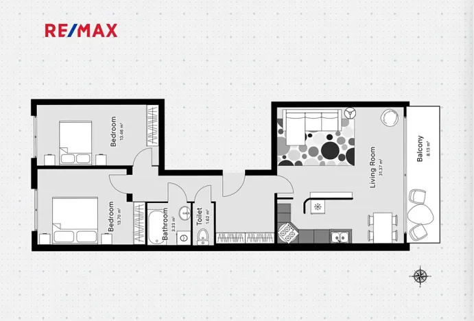 Prodej bytu 3+kk, Praha - Stodůlky, Petržílkova, 76 m2