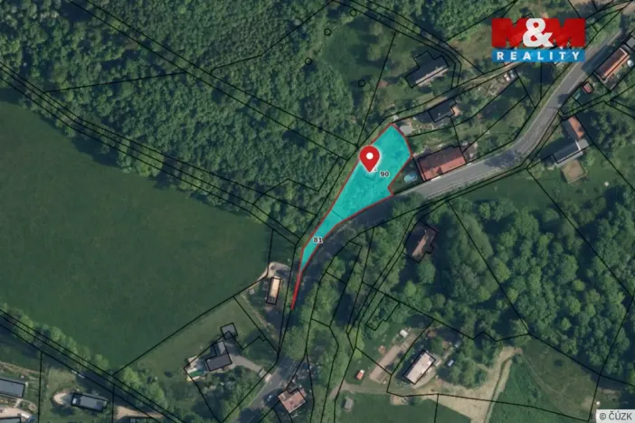 Prodej pozemku pro bydlení, Hodkovice nad Mohelkou - Záskalí, 1359 m2