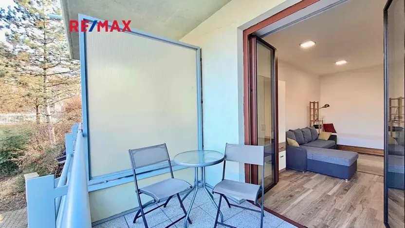 Pronájem bytu 1+kk, Praha - Podolí, Na hřebenech I, 34 m2