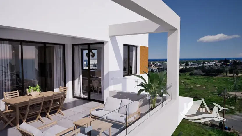 Prodej bytu 2+1, Deryneia, Kypr, 78 m2