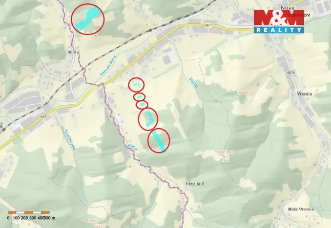 Prodej lesa, Nový Hrozenkov, 61613 m2