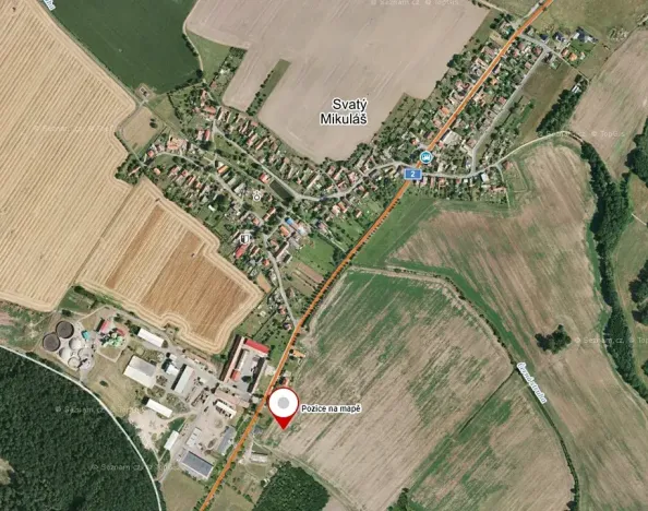 Prodej pole, Svatý Mikuláš, 4504 m2