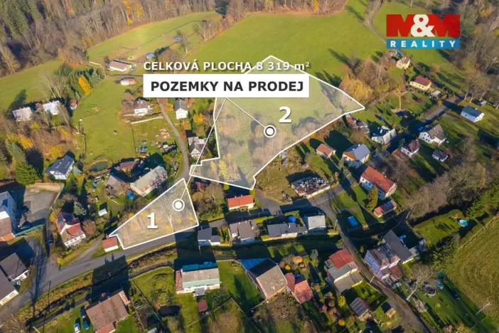 Prodej pozemku pro bydlení, Chřibská - Horní Chřibská, 8319 m2