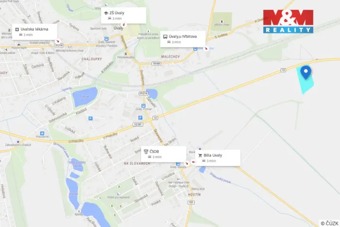 Prodej pole, Tuklaty, 11977 m2