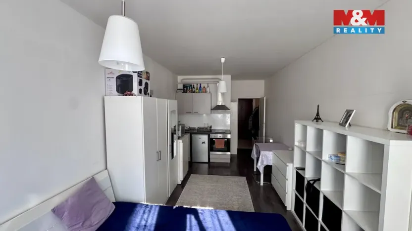 Pronájem bytu 1+kk, Praha - Střížkov, Zakšínská, 27 m2