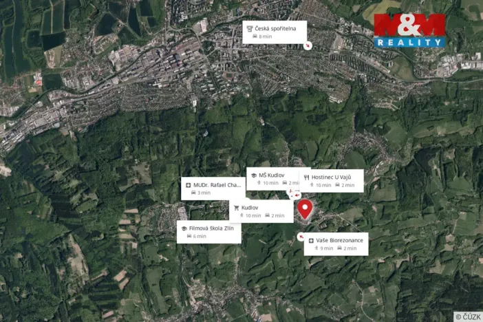 Prodej bytu 3+1, Zlín - Kudlov, Žlutá, 83 m2