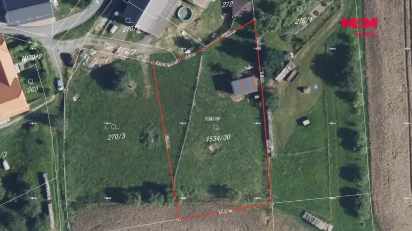 Prodej pozemku pro bydlení, Kamenec u Poličky, 1826 m2