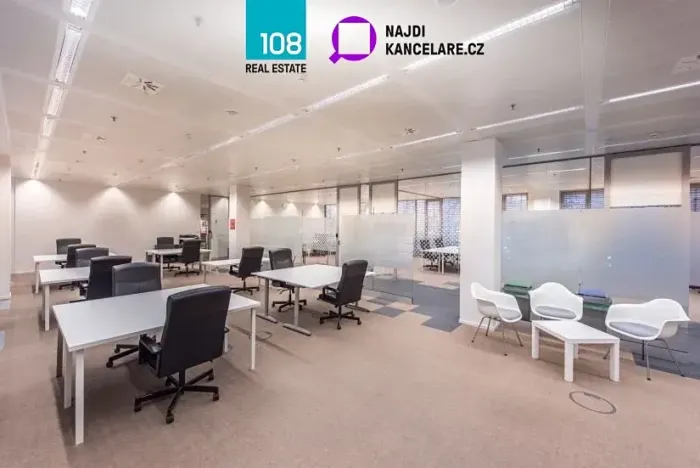 Pronájem kanceláře, Praha - Podolí, Na hřebenech II, 1577 m2